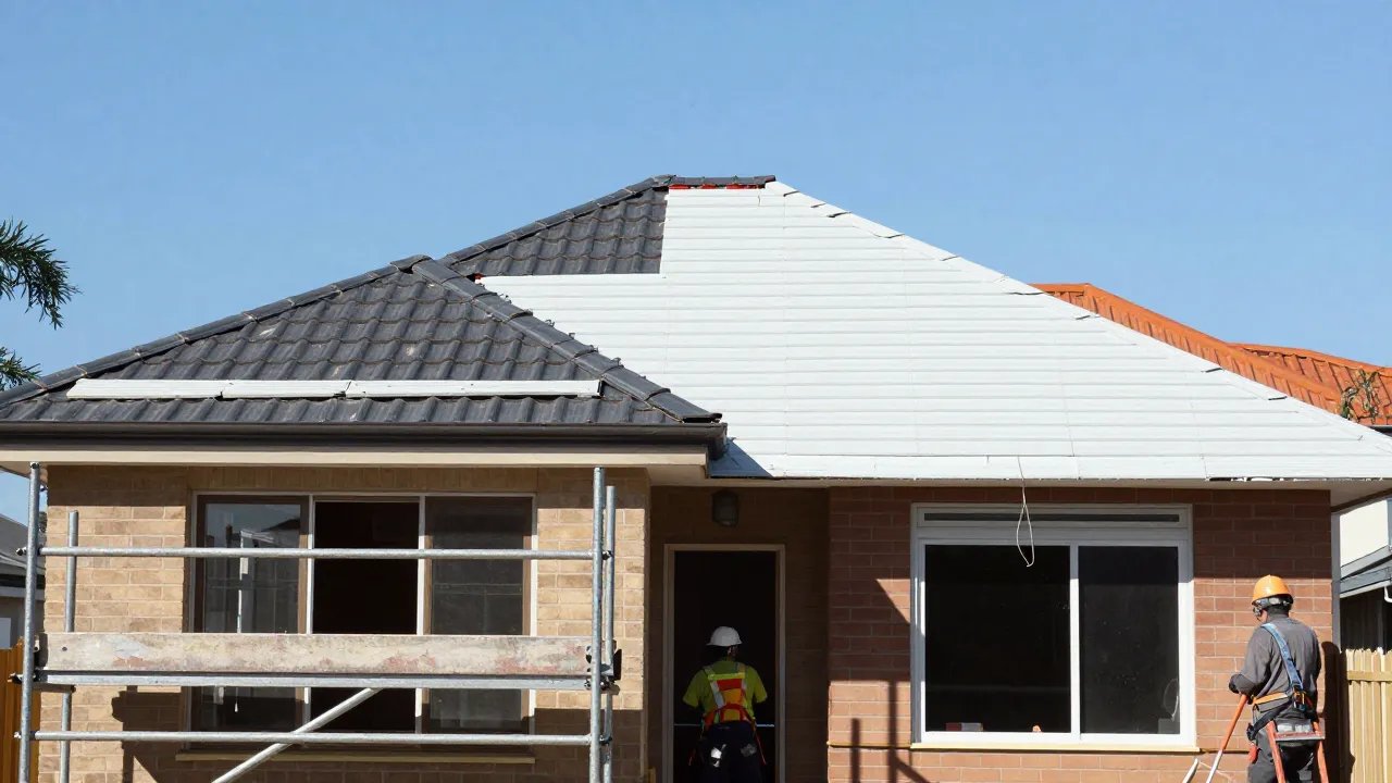 Insurance building work in progress &mdash; Sydney rebuild by Tillow Built