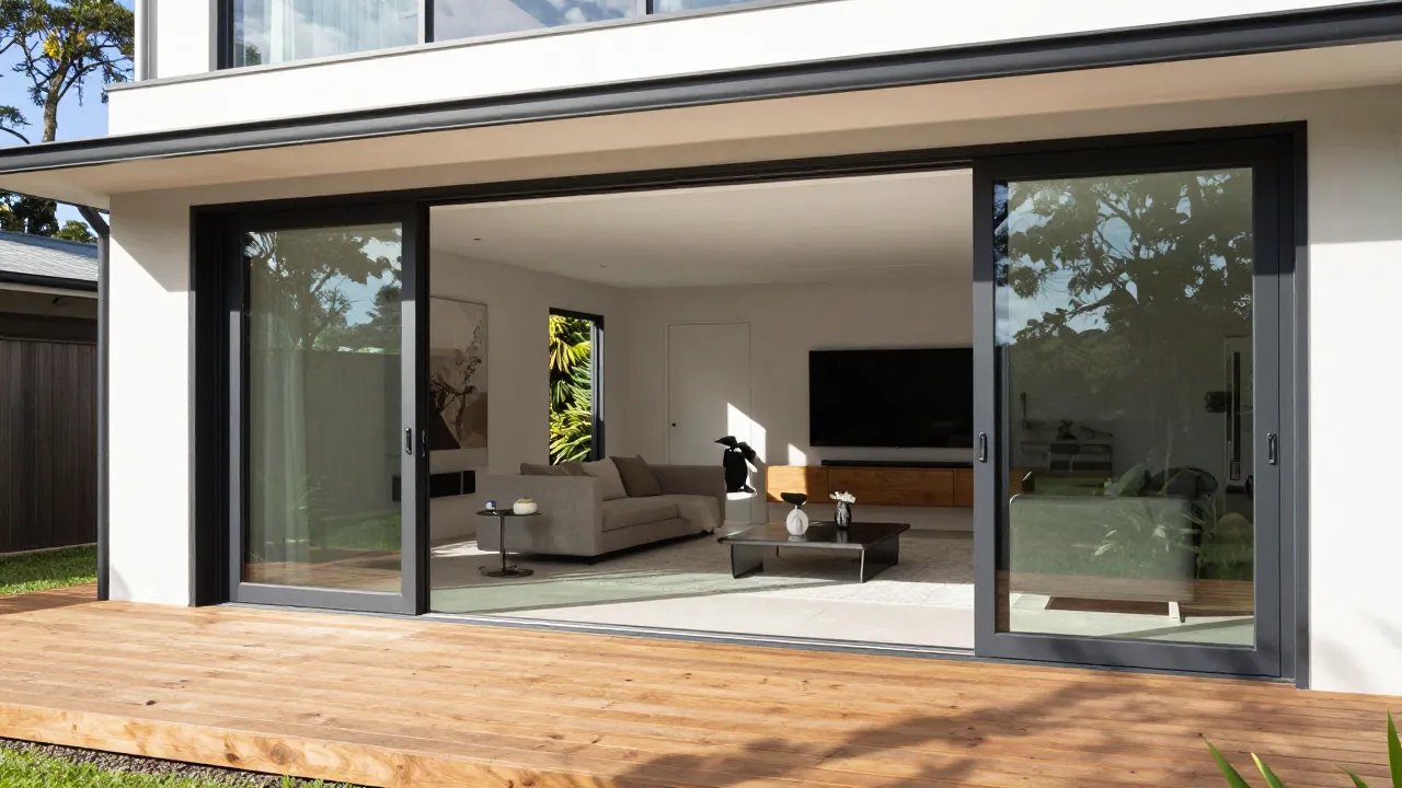 Sydney home with new aluminium window and door installation by Tillow Built