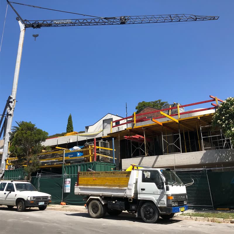 Bronte build diary frame 23, construction in progress