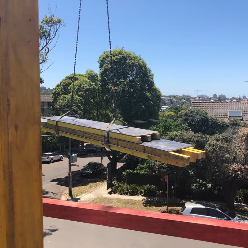 Bronte build diary frame 27, construction in progress