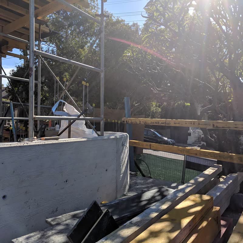 Bronte build diary frame 35, construction in progress