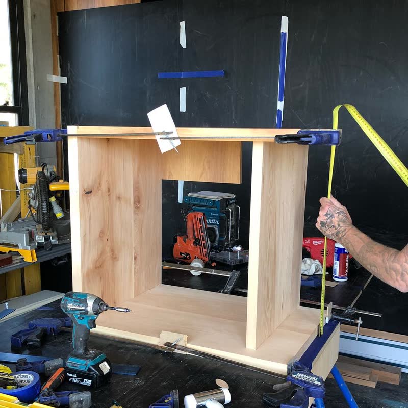 Bronte build diary frame 52, construction in progress